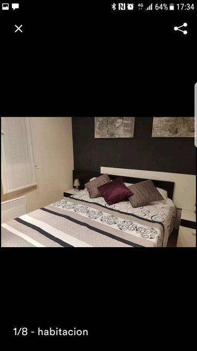 habitacion cama matrimonio