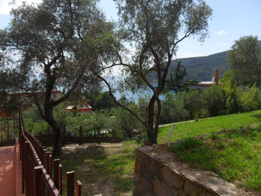 Vista dal giardino