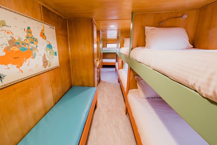 The Sands: 8 Bed trailer for Groups or Families.