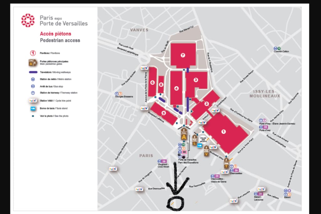 perfect location to discover Paris and the convention center for any exhibition