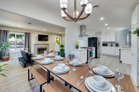 Modern & Spacious Home in North Pomona w/ Gym