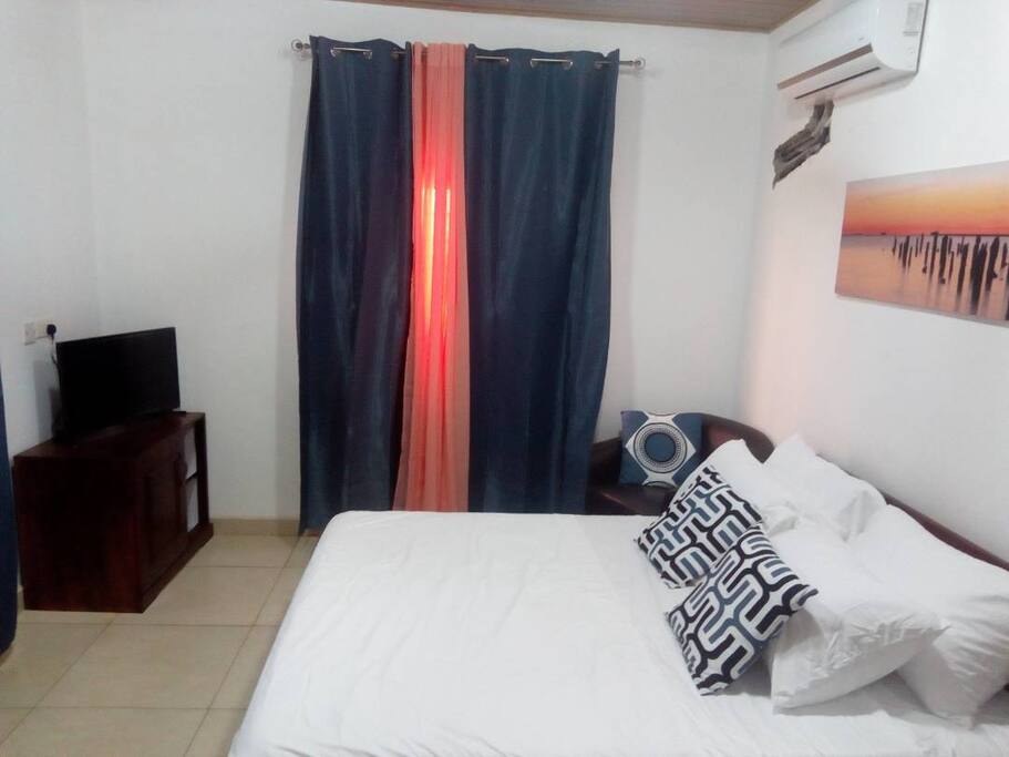 Neat air-conditioned rooms