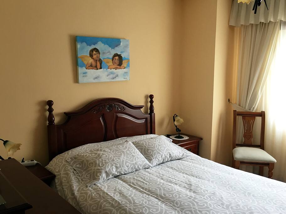 Habitación cama de matrimonio