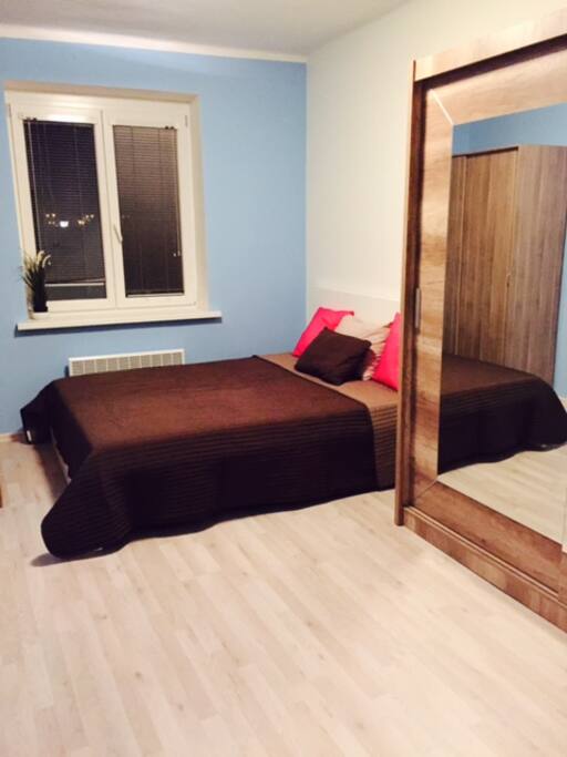 Spacious wardrobe