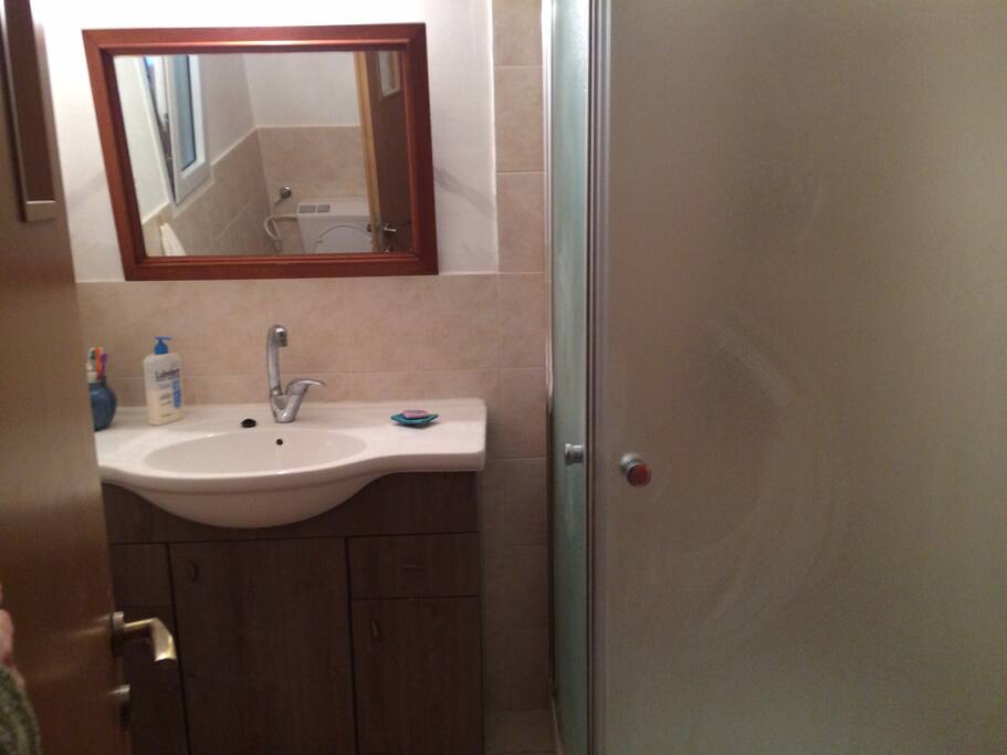 Bathroom and shower