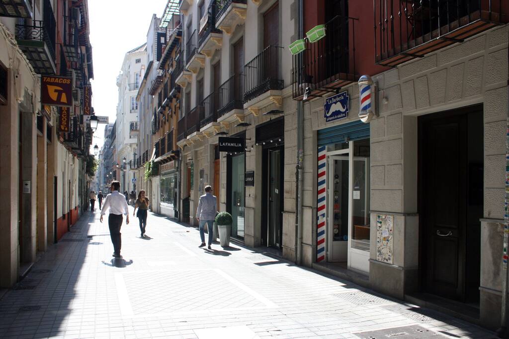 Vista de la puerta de entrada
