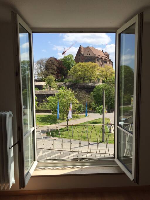View towards Kaiserburg