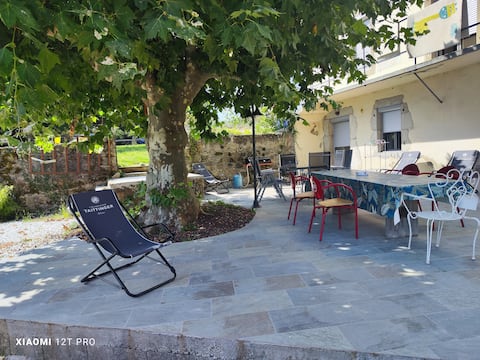 renovated apartment in old house