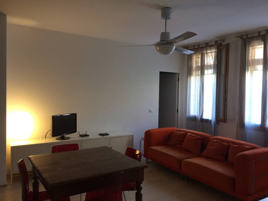 Dining room from the main bedroom