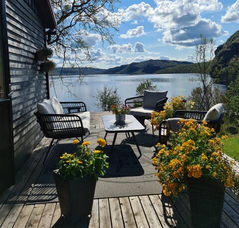 Cabin in Tamasjok, in a fantastic location.