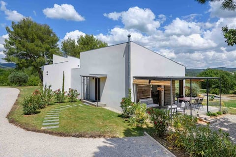 Contemporary house (wooden frame) "LE LORIOT"