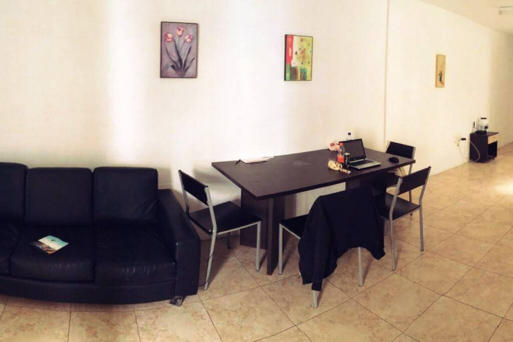 Shared Kitchen + Living