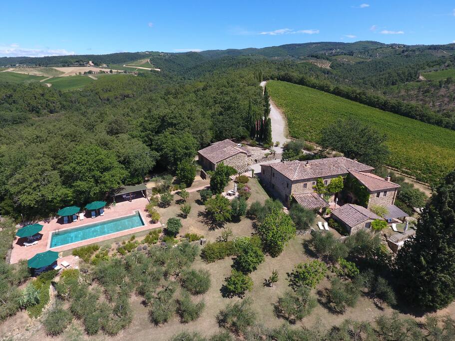 Brancaia - mit grossem Pool