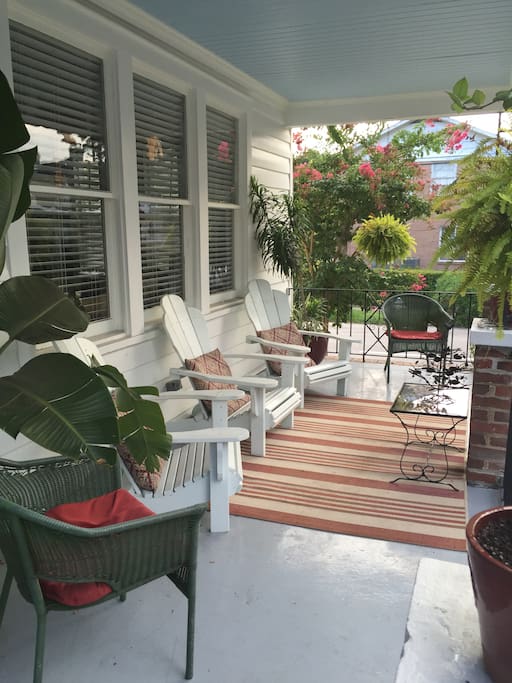 Large front porch, great place to hang out