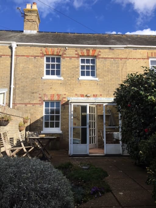 View of Cottage from garden