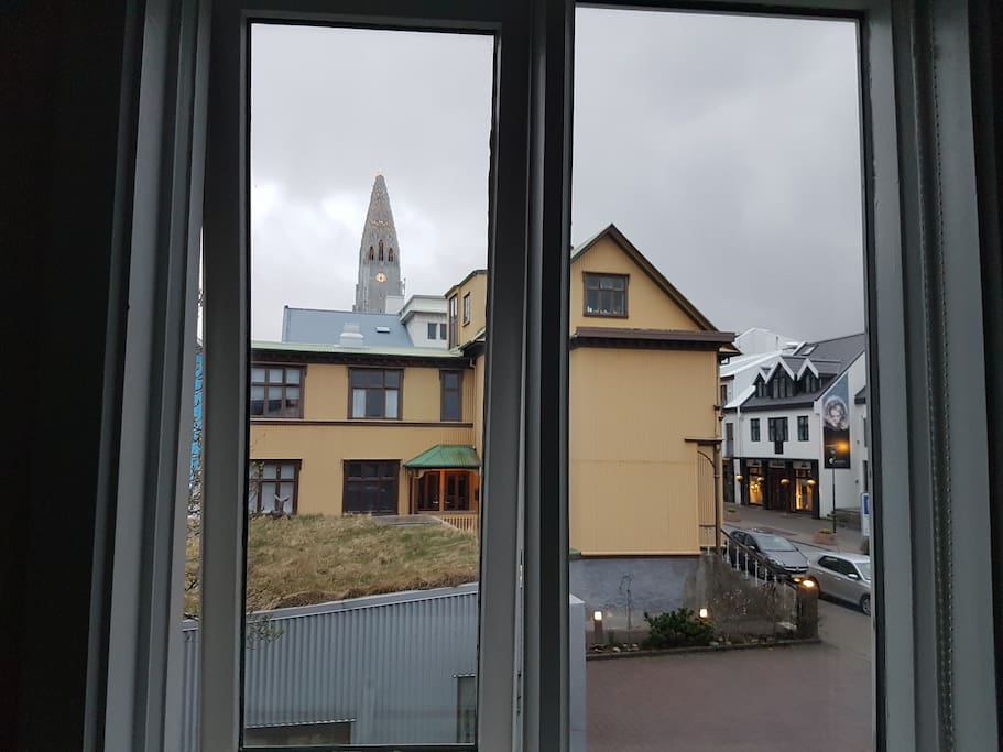 The view from the apartment