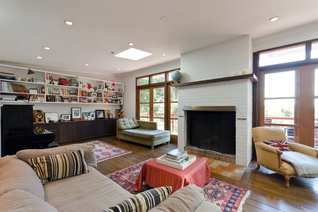 Bright spacious living room