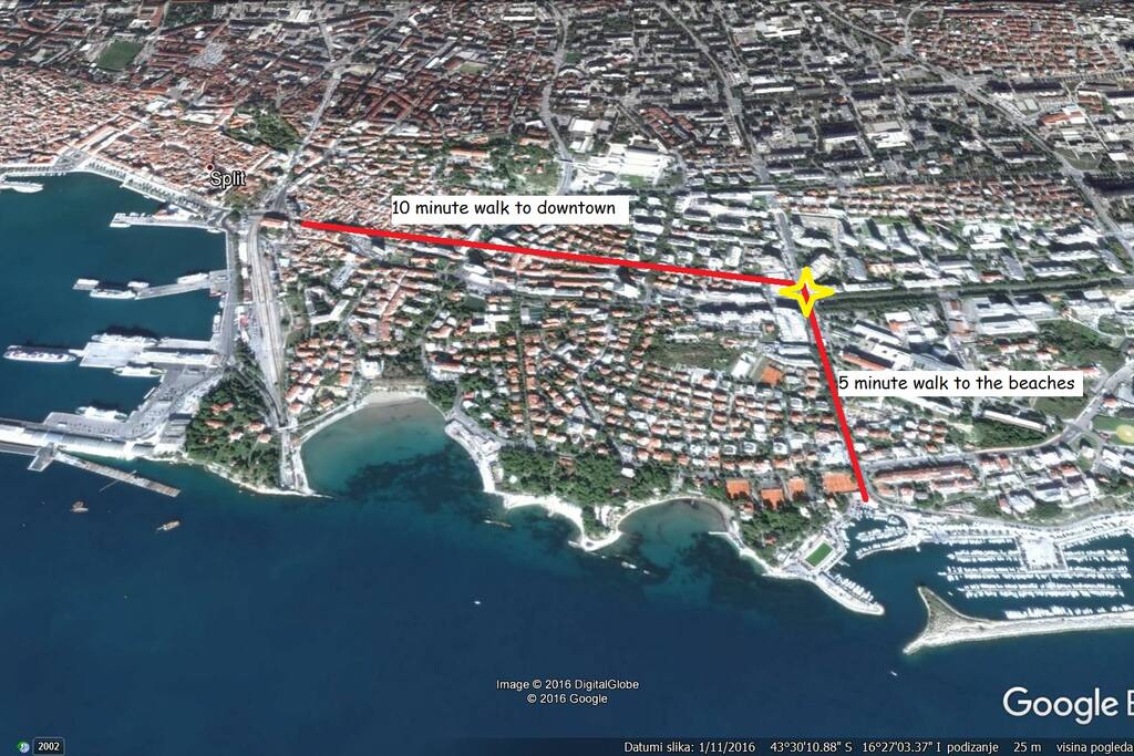 Location on the map