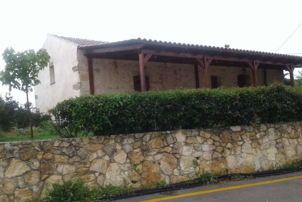 This is the front of the house