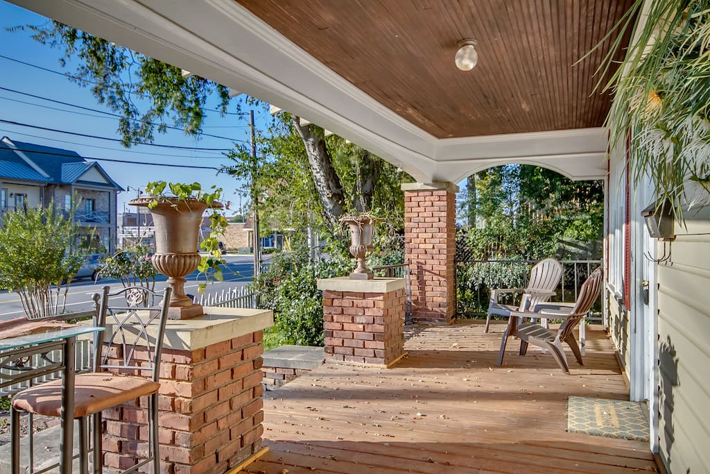 Large front porch