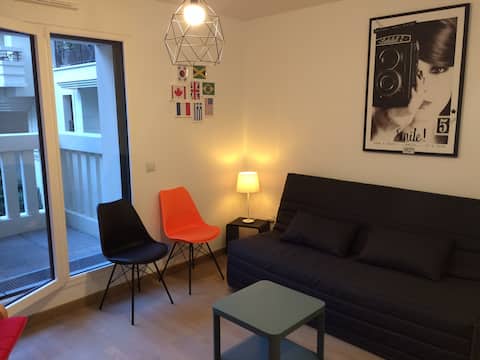 Joli studio avec terrasse