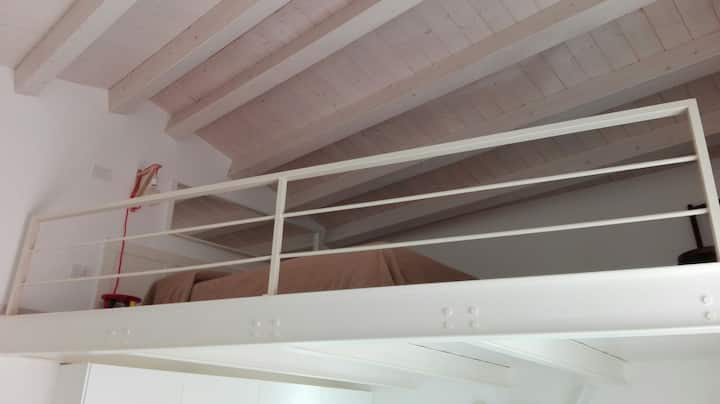 second double bed in the mezzanine
