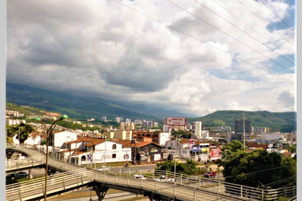 Vista desde la zona social