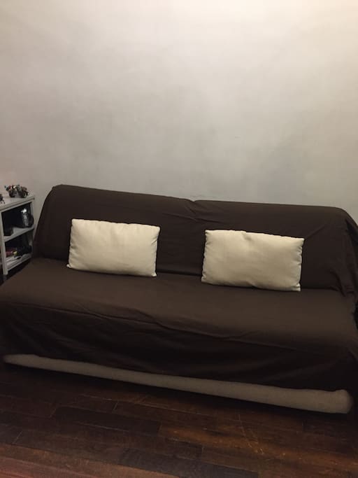 second sofabed in living room