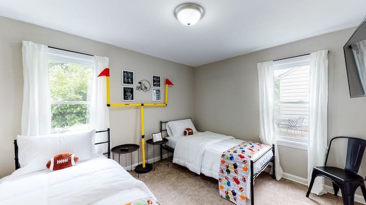Habitación para niños en el nivel principal