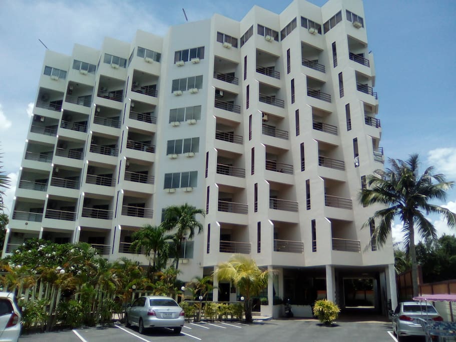 Sea sand sun building