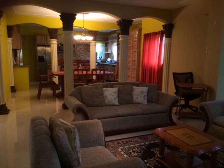 Living, Dining & Kitchen