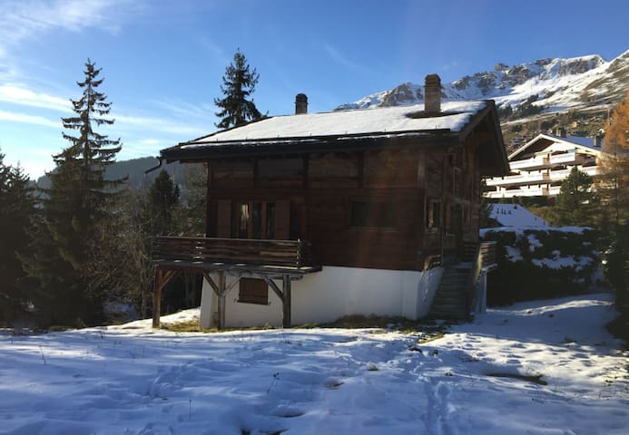 Beau chalet traditionnel à Verbier
