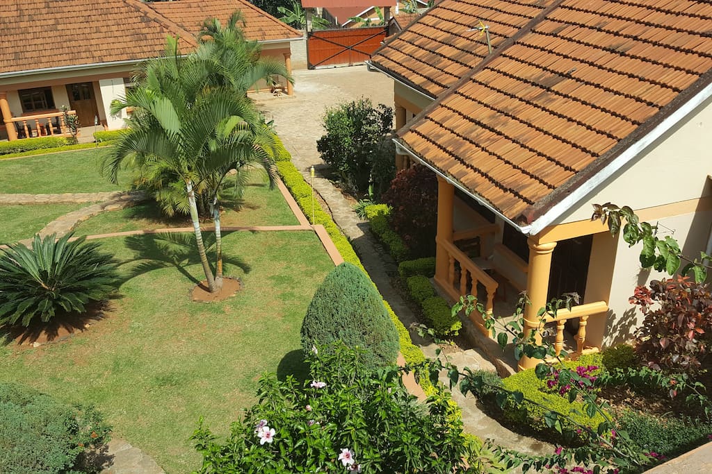 View from above your villa