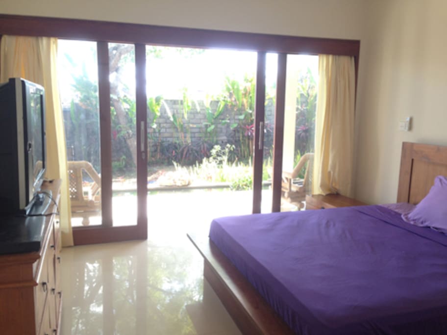 All rooms facing the garden