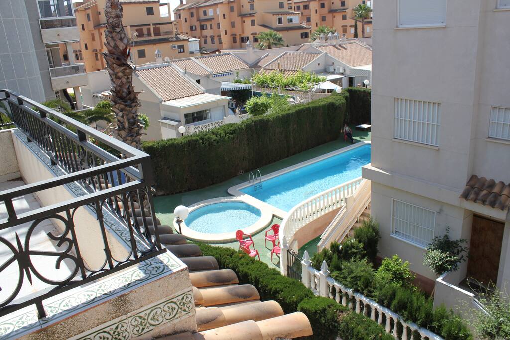 Parte de la terraza