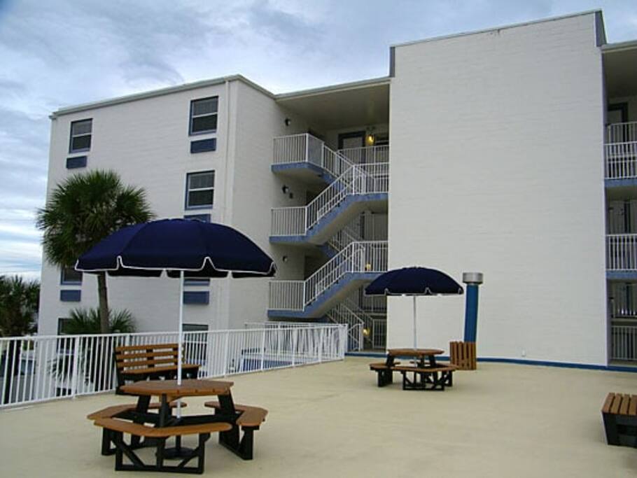 Deck area
