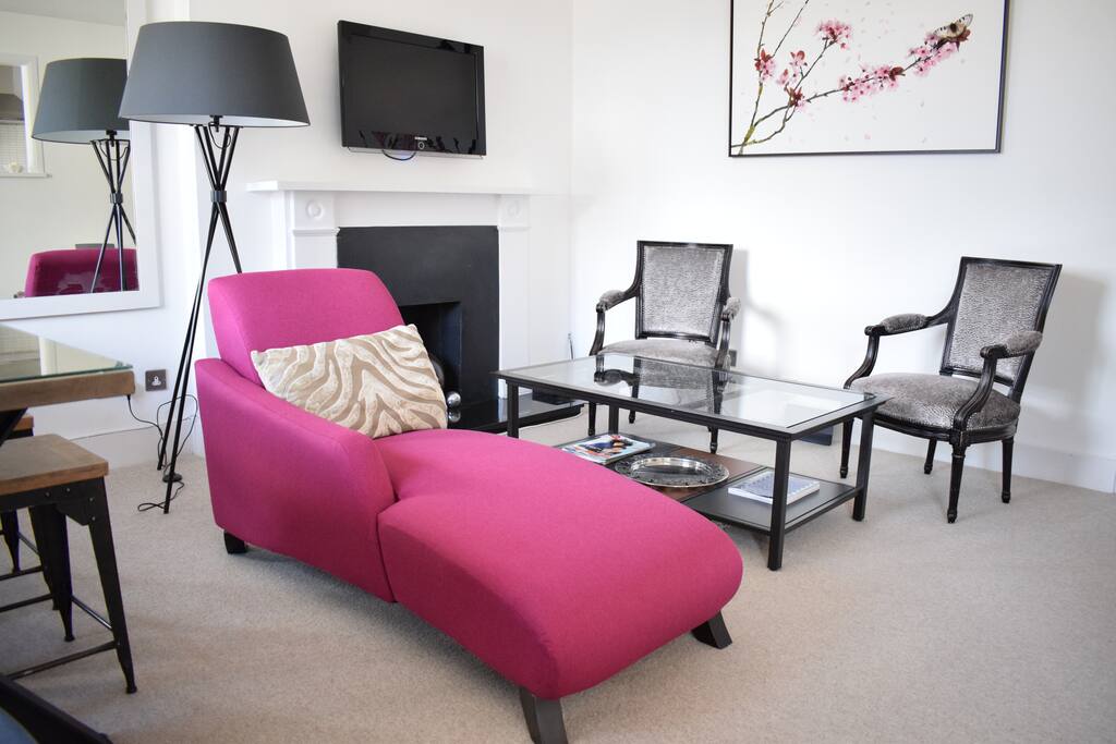Bright living room