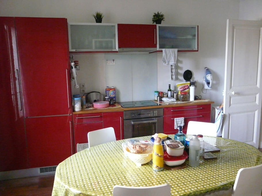 Kitchen and Dining Table