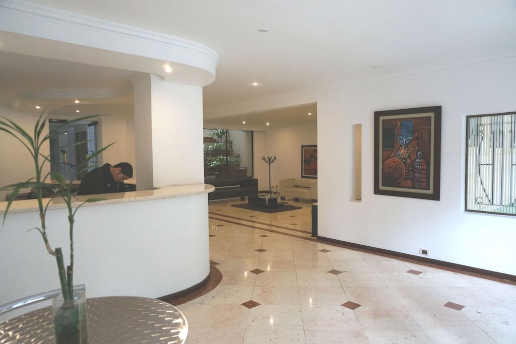 bulding reception