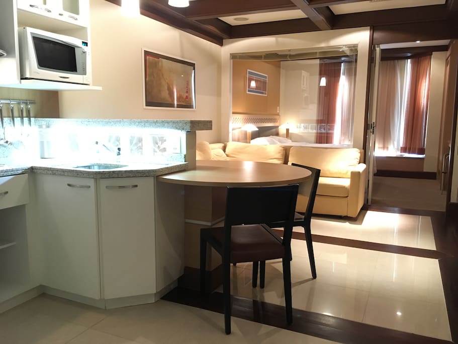 Vista geral do apartamento