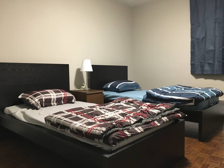 Guest bedroom angle 1
