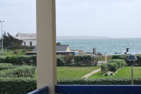 Top performing Airbnb: 2 bedroom beachfront in Ploemeur