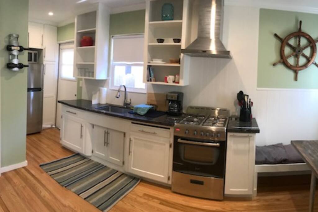 Kitchen with adjacent breakfast nook