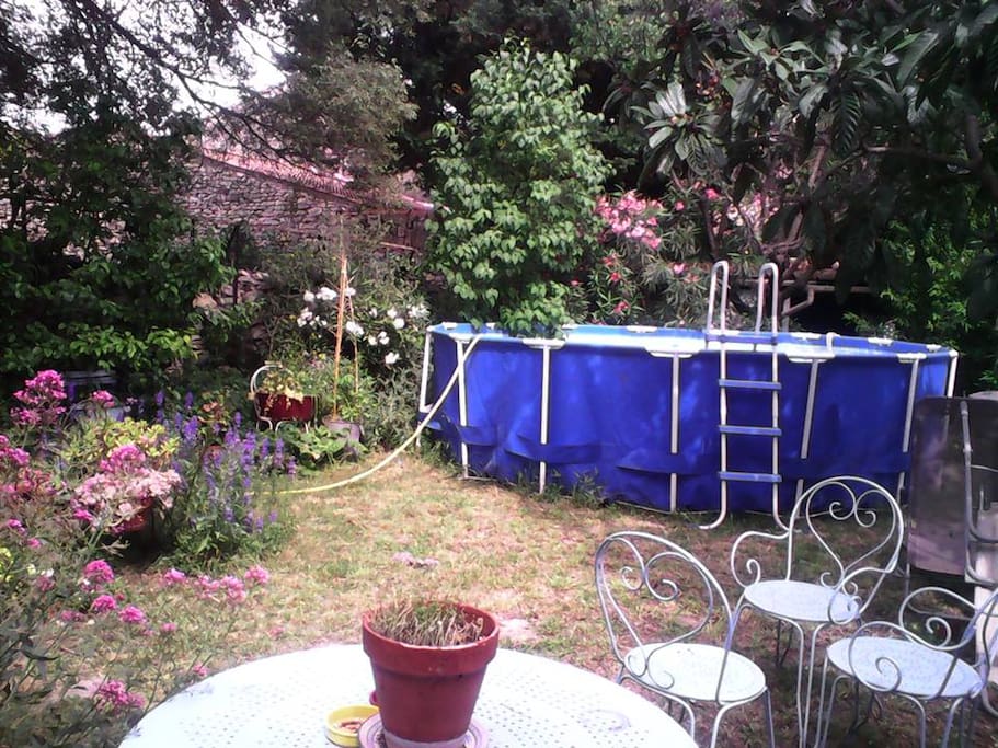 JARDIN La piscine a changé, autoportante 4m50 / 91cm
