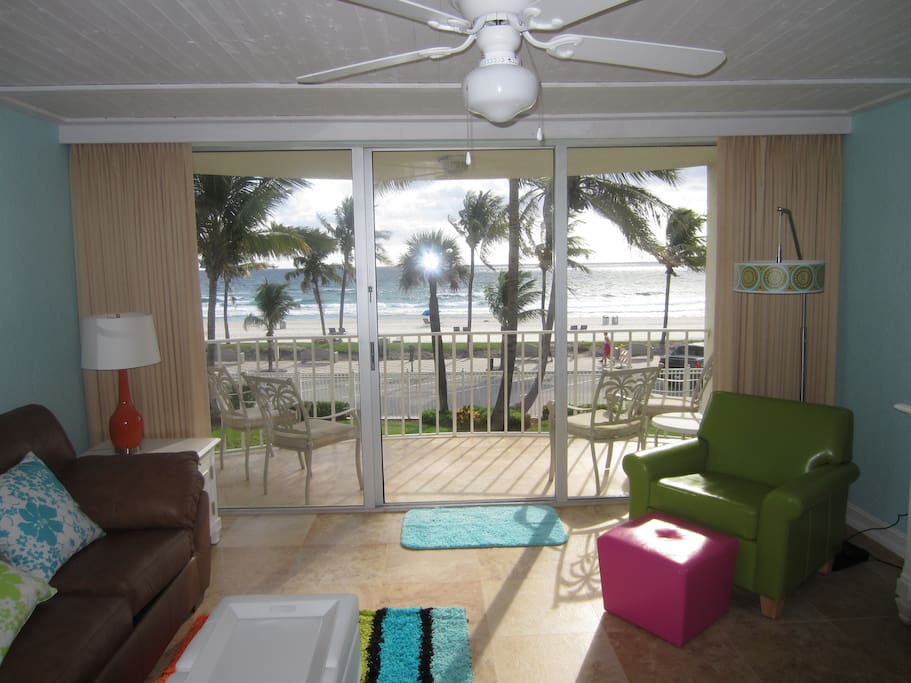 Gorgeous Ocean View from Living/Dining Area
