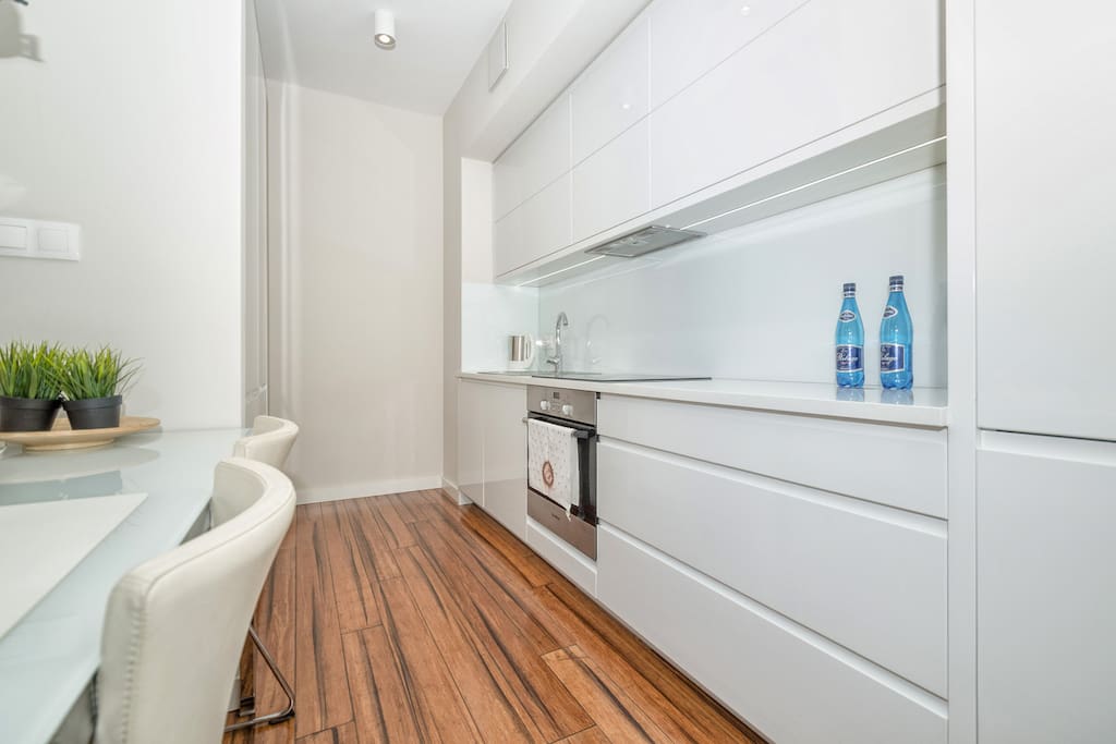 Kitchen with dining area