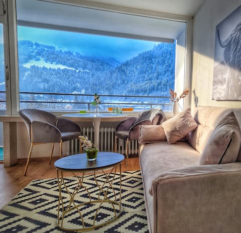 Allgäu mountain views near the Alpsee