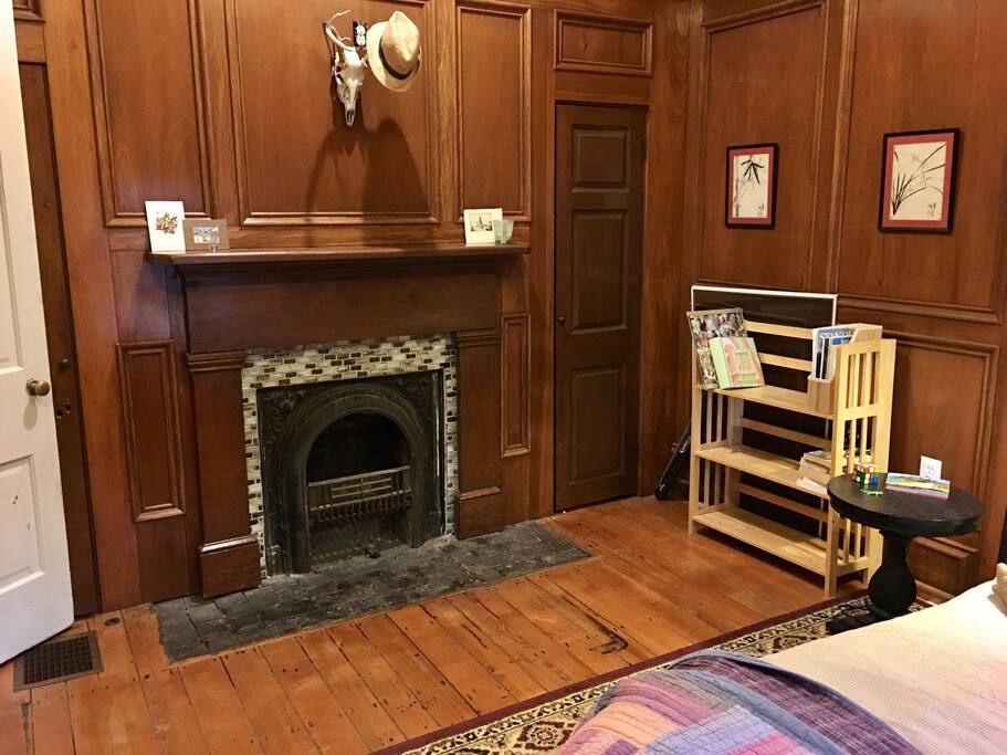 Cozy Bedroom Fireplace