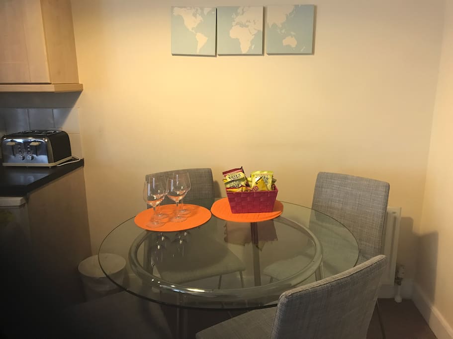 Dine in if desired