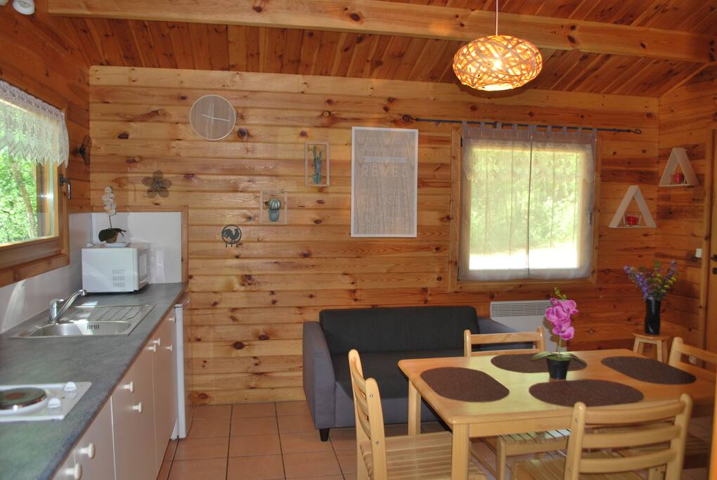 Pièce principale du chalet